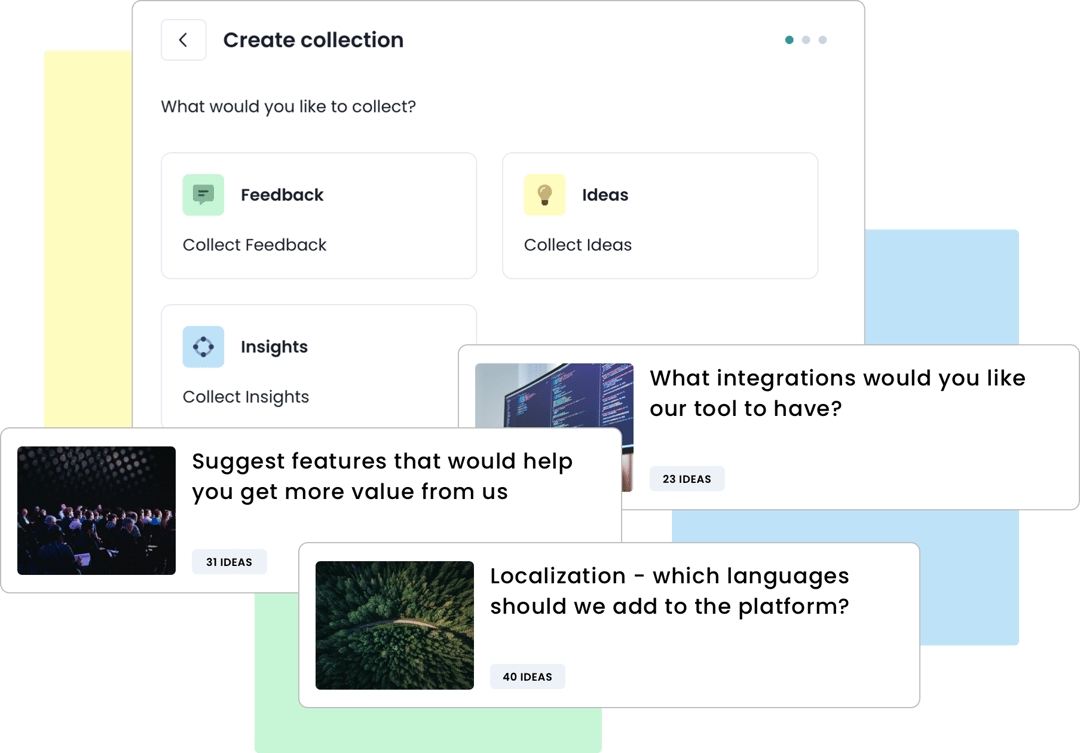 Capture product feedback with hives.co