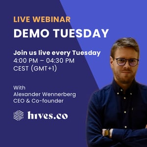 Demo Tuesday with Hives.co