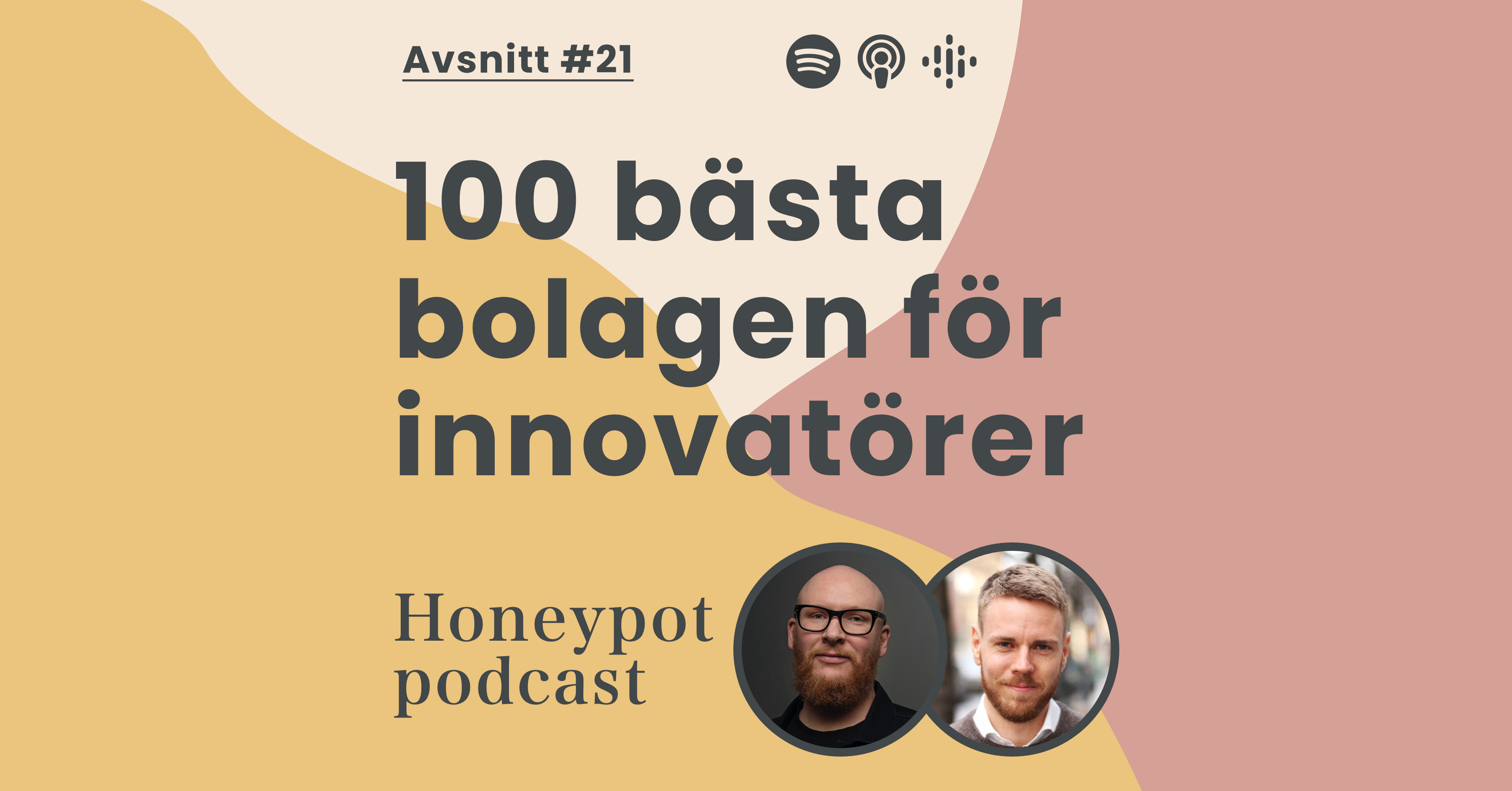 100 bästa bolagen för innovatörer - Honeypot Podcast - En podd för dig som vill få bättre insikter, idéer och resultat i ditt innovationsarbete